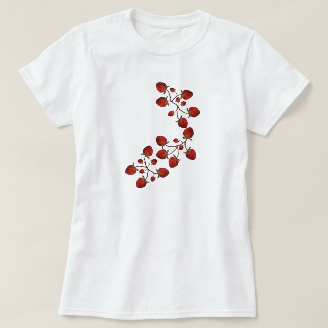 Camiseta de las fresas (Diseño del anverso)
