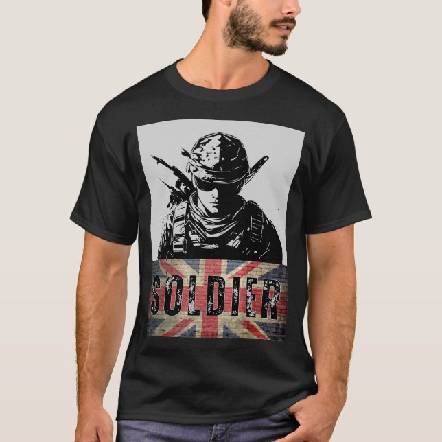 Camiseta De Las Fuerzas Armadas Del Reino Unido (Anverso)