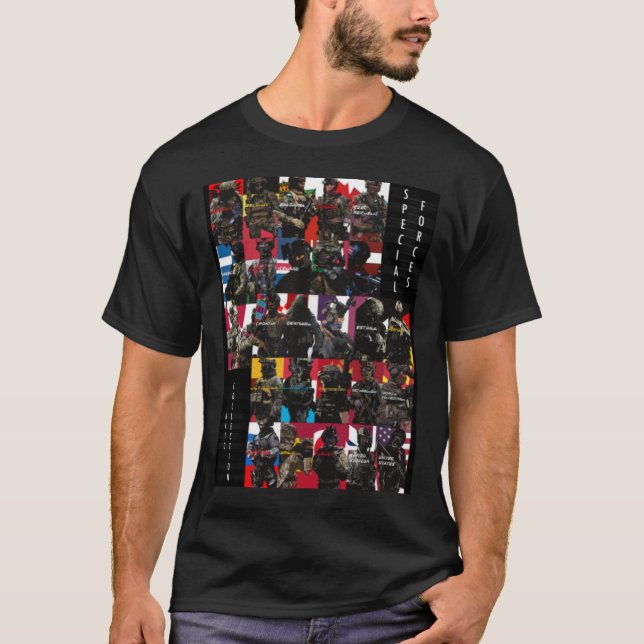 Camiseta de las fuerzas especiales de la OTAN 1 (Anverso)