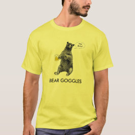 Camiseta de las gafas del oso