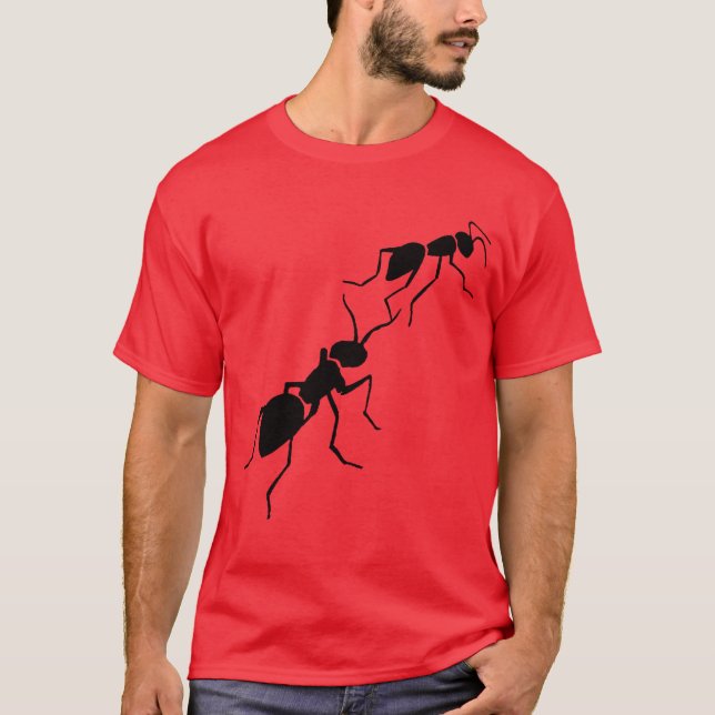 Camiseta de las hormigas (Anverso)