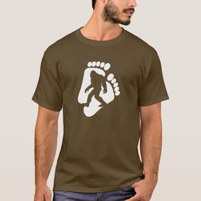 Camiseta de las huellas de Squatch (Anverso)