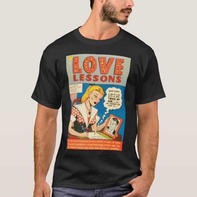 Camiseta de las lecciones #1 del amor (Anverso)