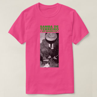 Camiseta de las letras verdes