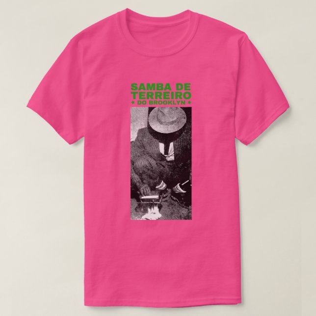 Camiseta de las letras verdes (Diseño del anverso)