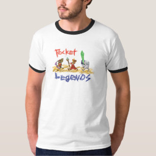 Camiseta de las leyendas del bolsillo de Mrsoo