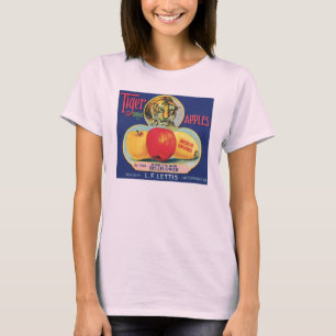 Camiseta de las manzanas del tigre