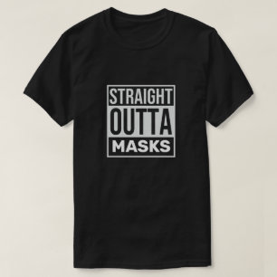 Camiseta de las máscaras de la salida directa