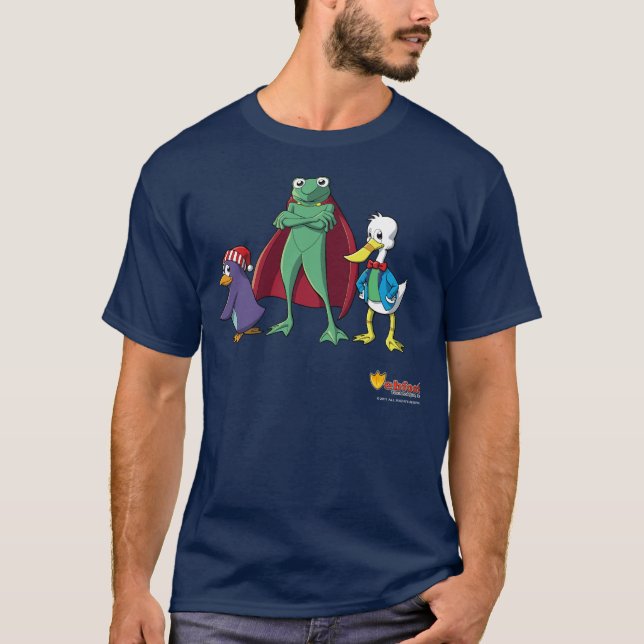 Camiseta de las mascotas del Webfoot (Anverso)
