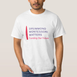 Camiseta de las materias de Drummond Montessori