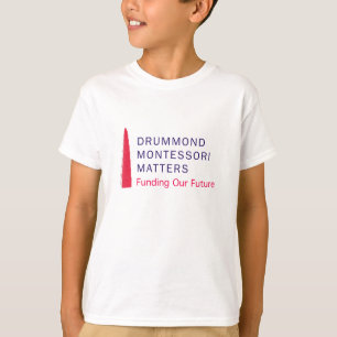 Camiseta de las materias de Drummond Montessori