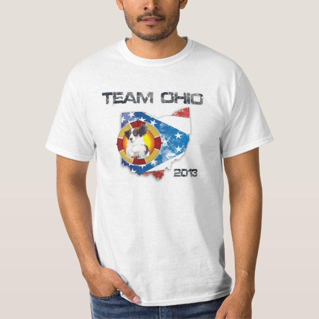 Camiseta de las "millas" del perro de aguas de (Anverso)
