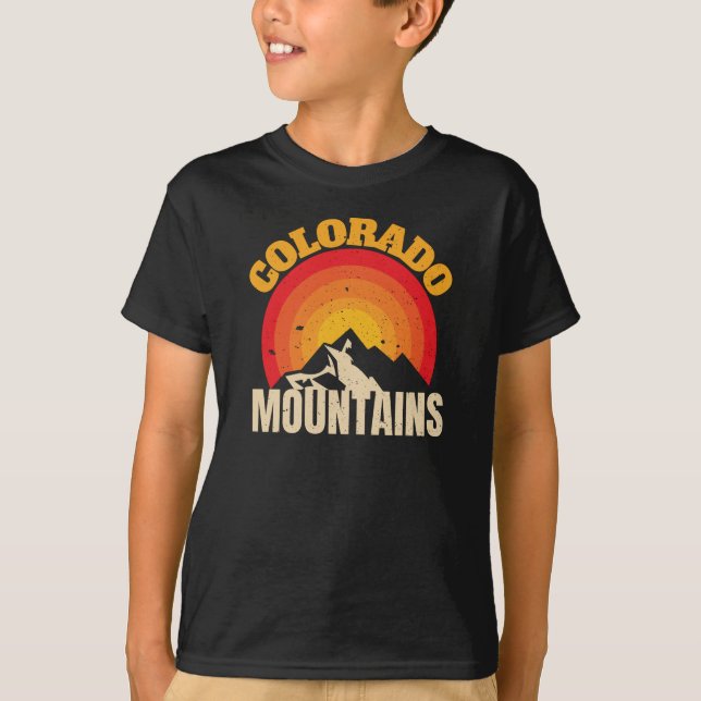 Camiseta de las montañas de Colorado (Anverso)