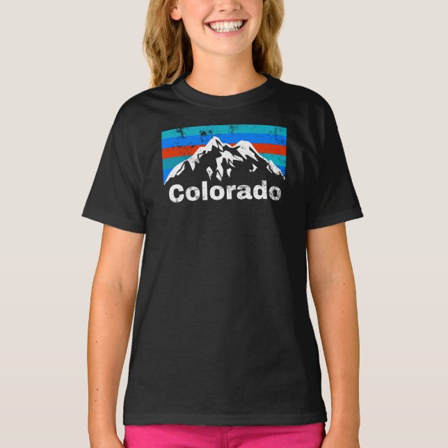 Camiseta de las montañas de Colorado (Anverso)