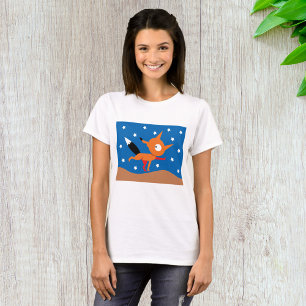 Camiseta De Las Mujeres De Fox Y Stars