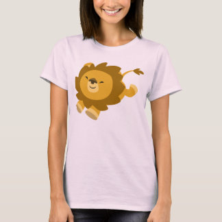 Camiseta de las mujeres de león de la Personalizad