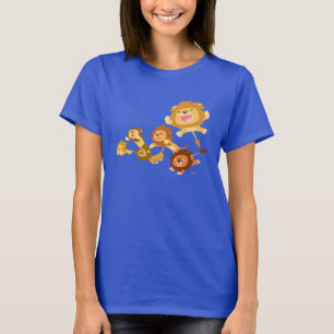Camiseta de las mujeres del desfile de los leones