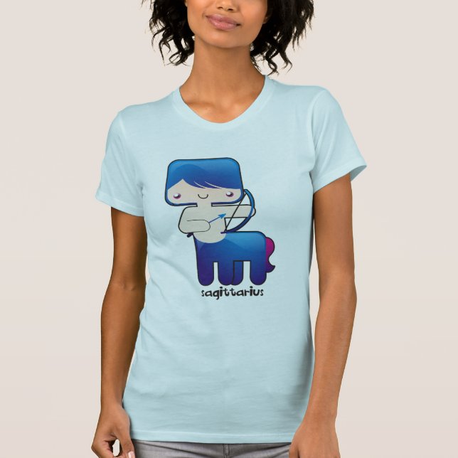 Camiseta de las mujeres del sagitario (Anverso)