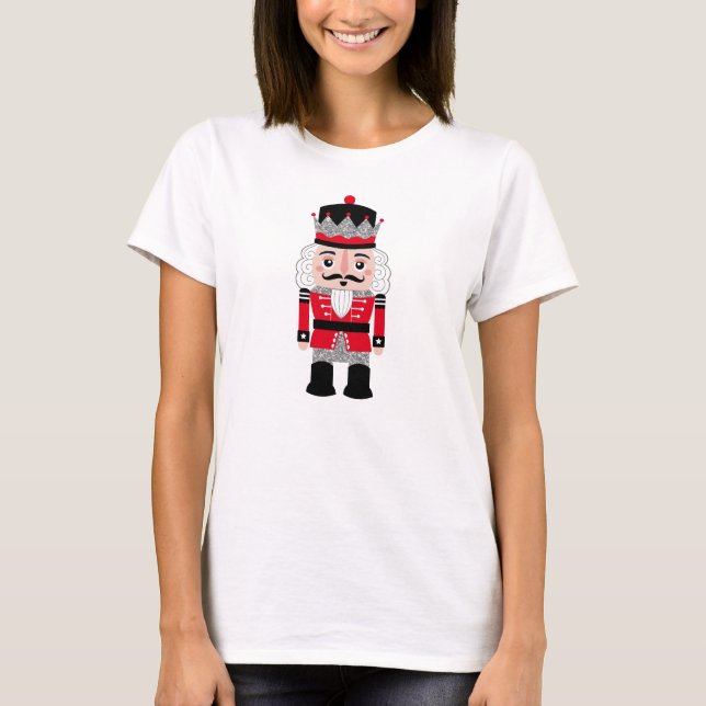 Camiseta de las mujeres Navidades de los cazadores (Anverso)