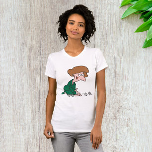 Camiseta de las mujeres que juegan con los dados