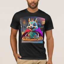 Camiseta De Las Nueces De La Pizza De La Ardilla