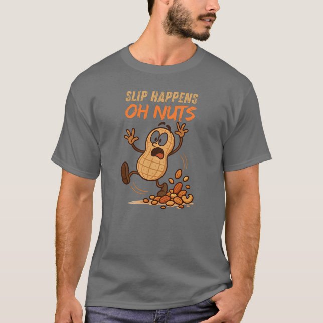 Camiseta de las nueces deslizantes (Anverso)