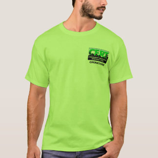 Camiseta de las operaciones del CERT