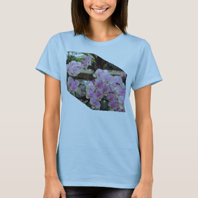 Camiseta de las orquídeas del Phalaenopsis (Anverso)