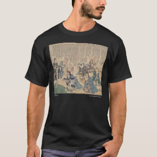 camiseta de las partes del cuerpo, negra