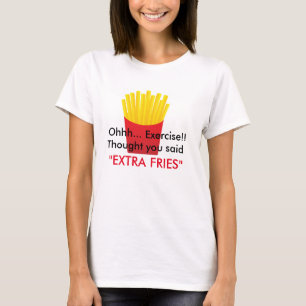 Camiseta de las patatas fritas