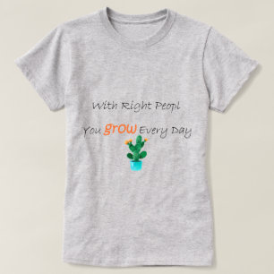 Camiseta de las personas adecuadas