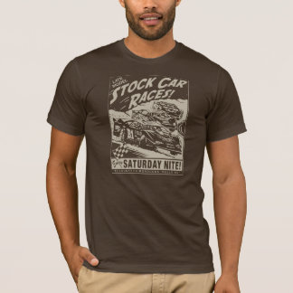 Camiseta de las razas de stock car