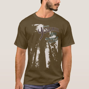 Camiseta de las secoyas del parque nacional de