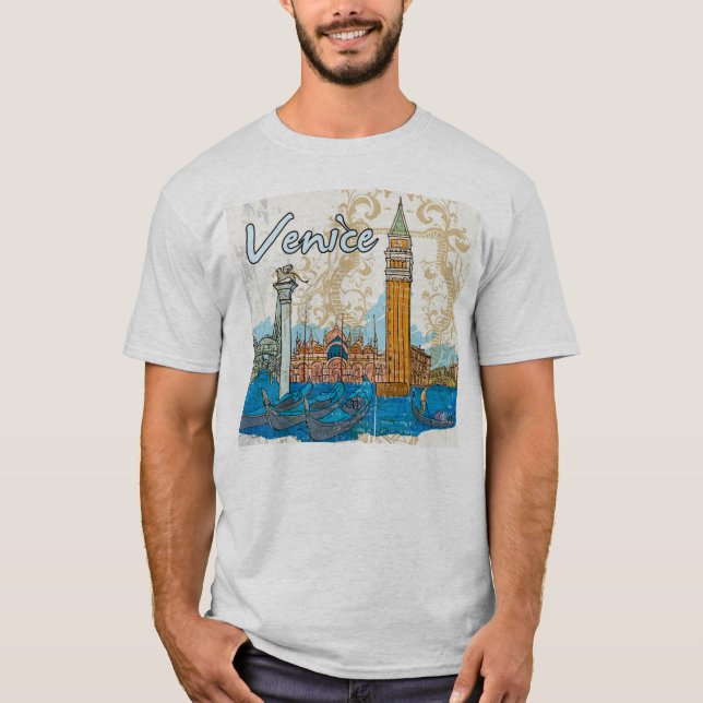 camiseta de las señales de Venecia (Anverso)