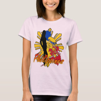 Camiseta de las señoras de Filipinas W/Girl