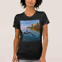 Camiseta de las señoras de la danza del bribón