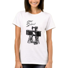 Camiseta de las señoras de la "escuela vieja" de