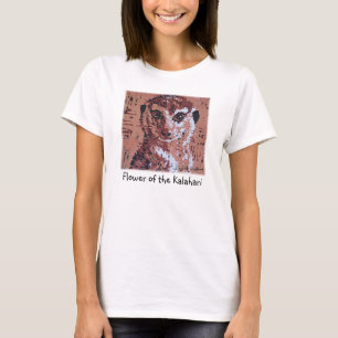 Camiseta de las señoras de la flor