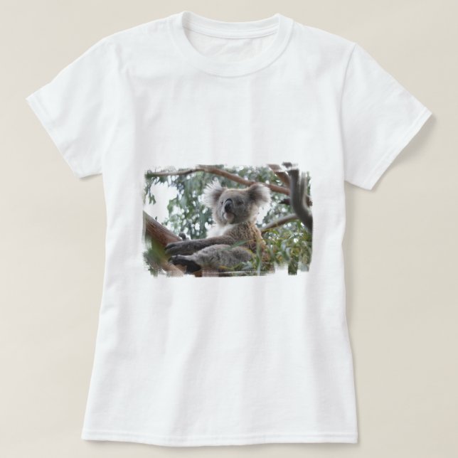 Camiseta de las señoras de la koala (Diseño del anverso)