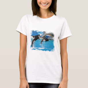 Camiseta de las señoras de las ballenas de la orc