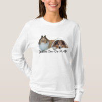 Camiseta de las señoras de Sheltie