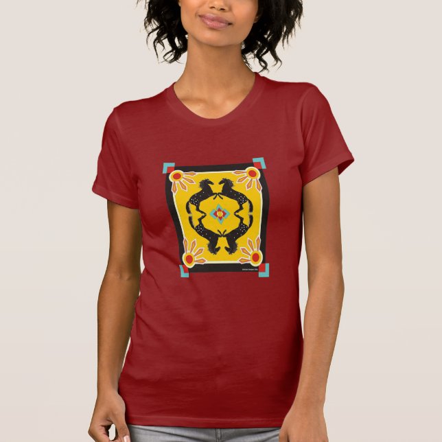 Camiseta de las señoras del alcohol del Appaloosa (Anverso)