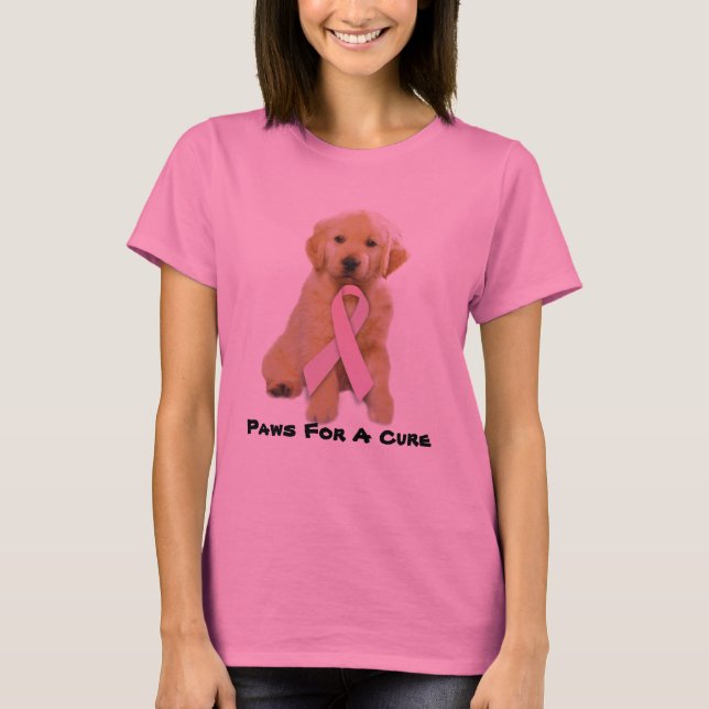 Camiseta de las señoras del cáncer de pecho del (Anverso)