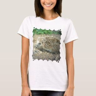Camiseta de las señoras del cuidado del erizo