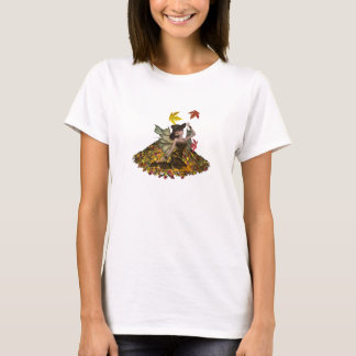 Camiseta de las señoras del Faery del otoño del