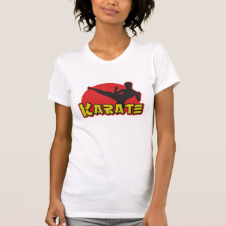Camiseta de las señoras del karate