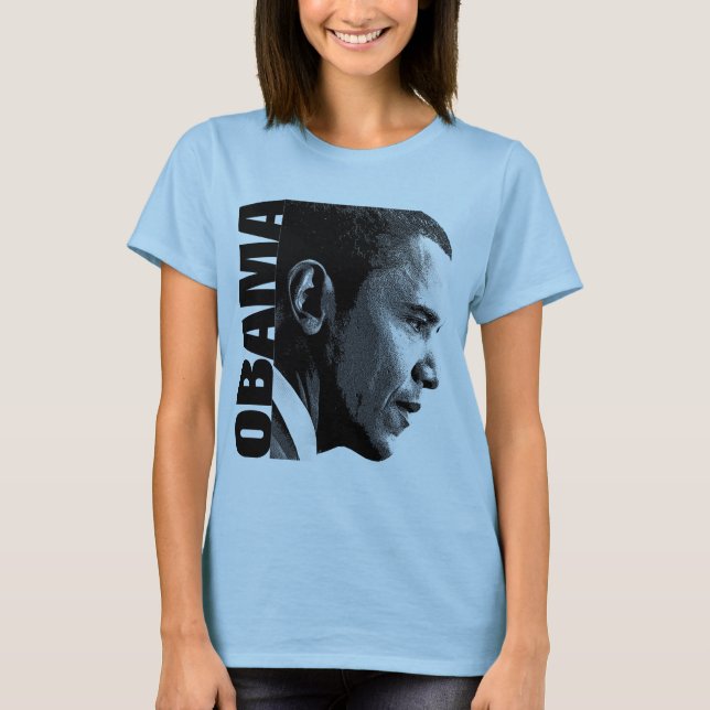 Camiseta de las señoras OBAMA (Anverso)