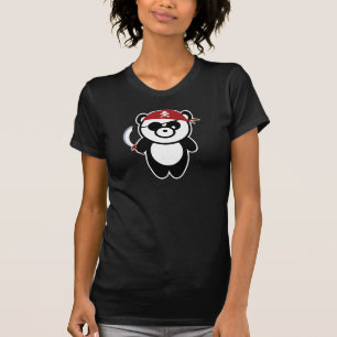 Camiseta de las señoras Twofer de la panda del
