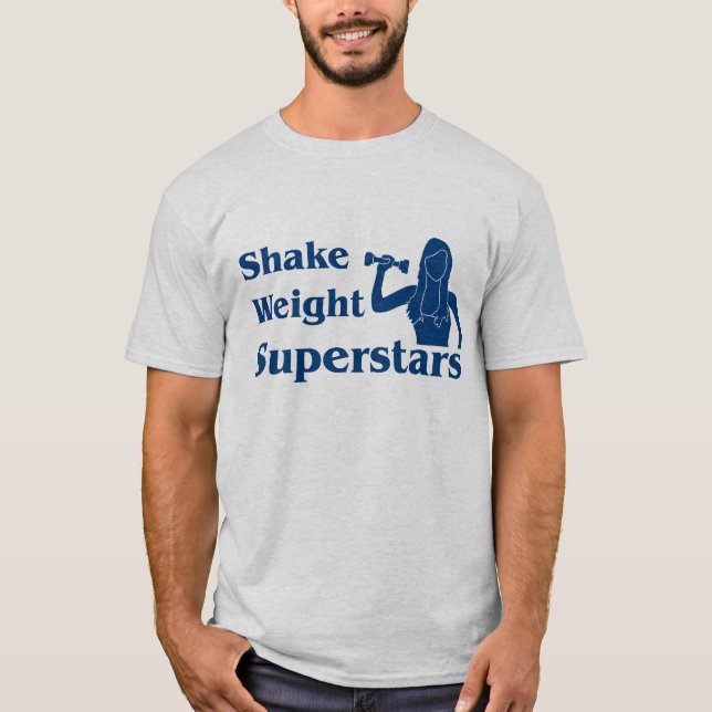 Camiseta de las superestrellas del peso de la (Anverso)