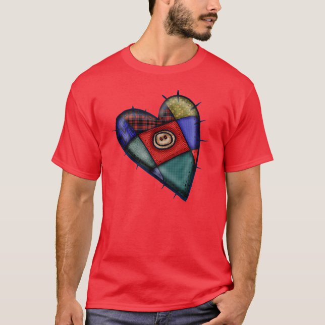 Camiseta de las tarjetas del día de San Valentín (Anverso)